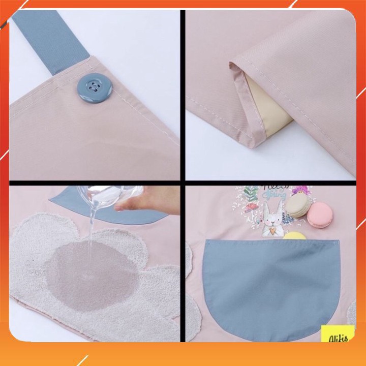 TẠP DỀ CAO CẤP-TẠP DỀ HÌNH THỎ CHỐNG THẤM - CÓ CHỖ ĐỂ ĐIỆN THOẠI - CHỖ LAU TAY TIỆN LỢI | BigBuy360 - bigbuy360.vn