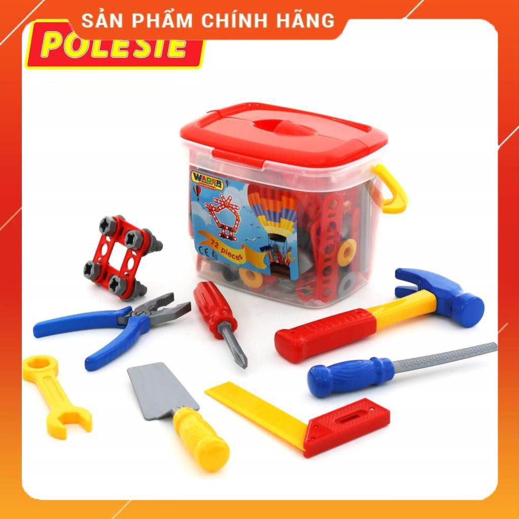 Hộp đồ chơi dụng cụ kỹ thuật 72 chi tiết – đồ chơi cho bé