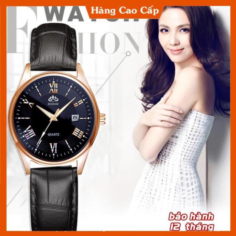 Đồng hồ nữ BOSKINE JAPAN Máy Nhật Bản - Lịch Ngày Cao Cấp