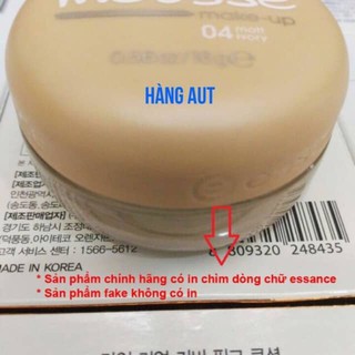 Phấn tươi, kem nền Mousse Essence Đức