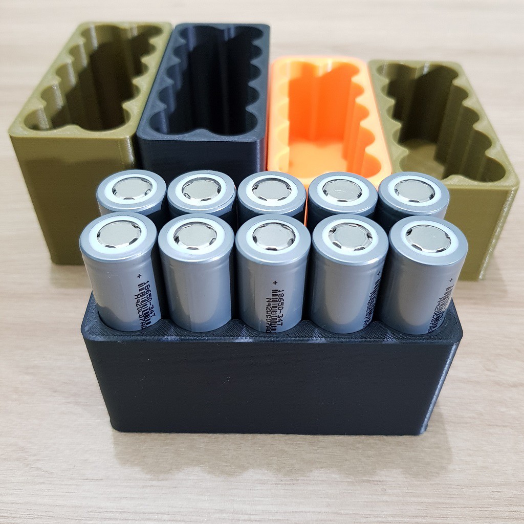 Khuôn đóng cell pin 18650, 5 cell 2 hàng  | khuôn đóng pin Makita 18V 5s-2p