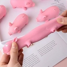 Đồ Chơi Giảm Stress Squishy Mochi Mô Hình Bóp Nén Mềm Dẻo Vận Động Giúp Giải Toả Căng Thẳng Mèo Mập Bánh Bao Heo Hồng