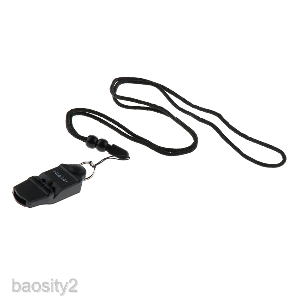 Safety Coaches Whistle With Adjustable & Removable Lanyard Sports Accessory