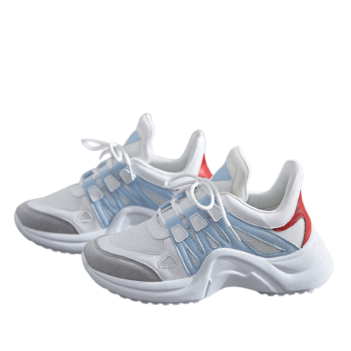 Giày Sneaker Nữ BUXINO18 Giày Thể Thao Nữ Độn Đế 6cm Ulzzang Cột Dây Trắng Đen Chạy Bộ Đi Học Đi Chơi Size Từ 36 Đến 39 | BigBuy360 - bigbuy360.vn