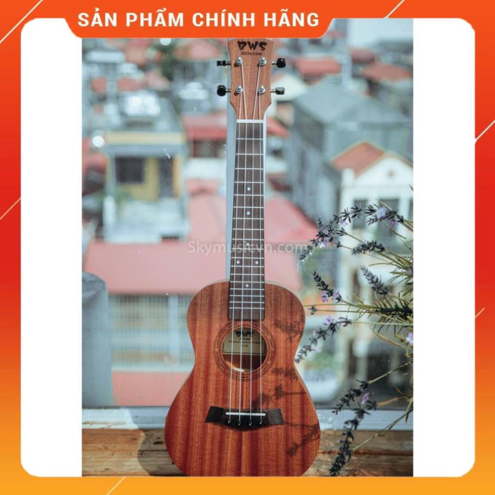 [HÀNG LOẠI 1] Đàn Ukulele Concert 23inch BWS MC Gỗ Mahogany Siêu Xịn (Tặng kèm Full phụ kiện)