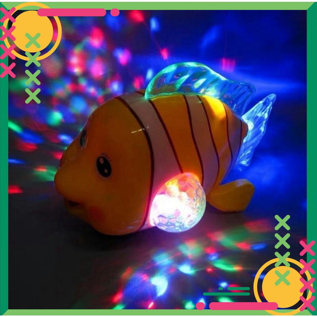 Đèn Trung thu cá NEMO có nhạc và đèn cho bé