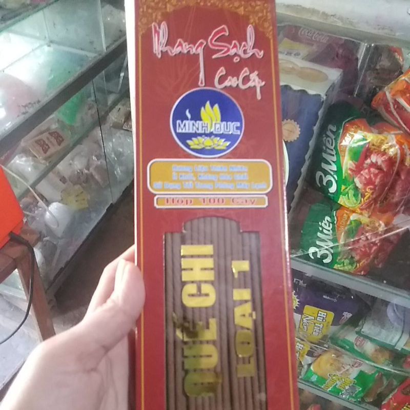 Hộp nhang sạch cao cấp hương quế