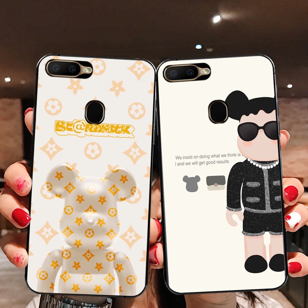 Ốp lưng Oppo A5s / A7 / F9 / A12 / Realme 2 Pro mẫu BEARBRICK/ Kaws thể thao cá tính,cute,giá rẻ