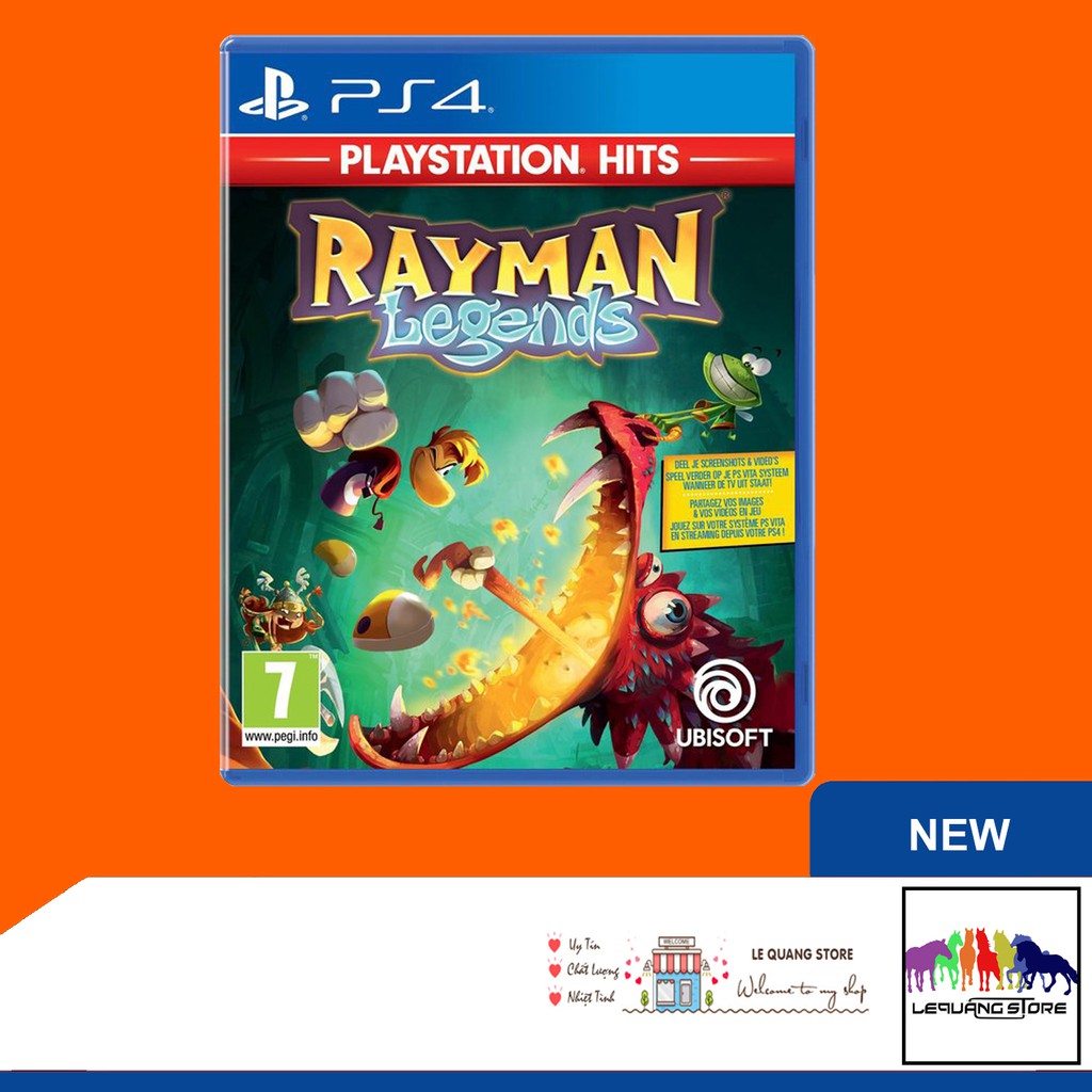 Đĩa game PS4: Rayman Legends
