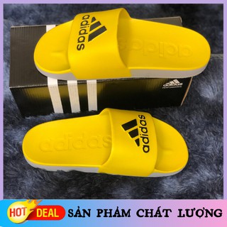 [Full Box] Dép quai ngang màu vàng/xanh/đen, Dép quai ngang nam nữ