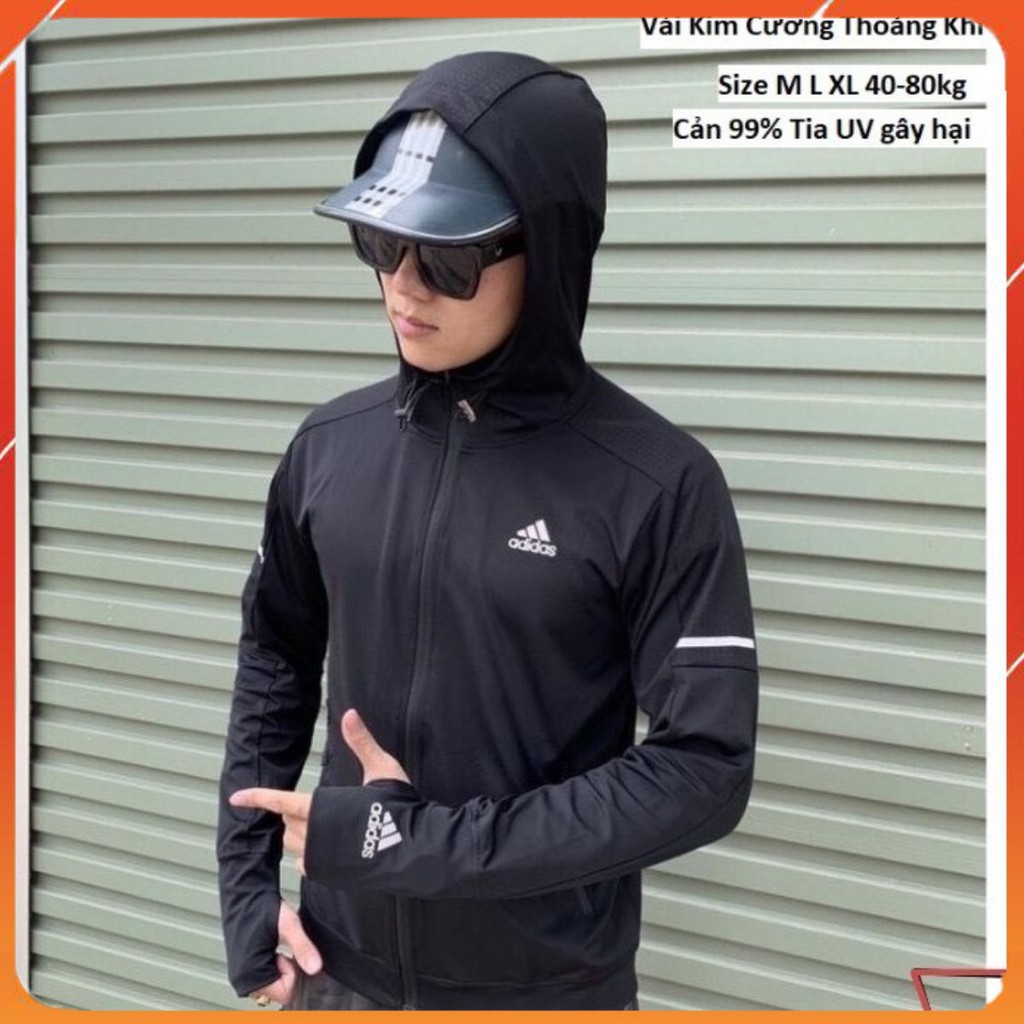 [XỊN] Áo Chống Nắng 🔥Mẫu Mới🔥 Áo chống nắng nam áo khoác Cao Cấp Thời trang adi.das chống tia UV thông hơi thoáng mát | BigBuy360 - bigbuy360.vn