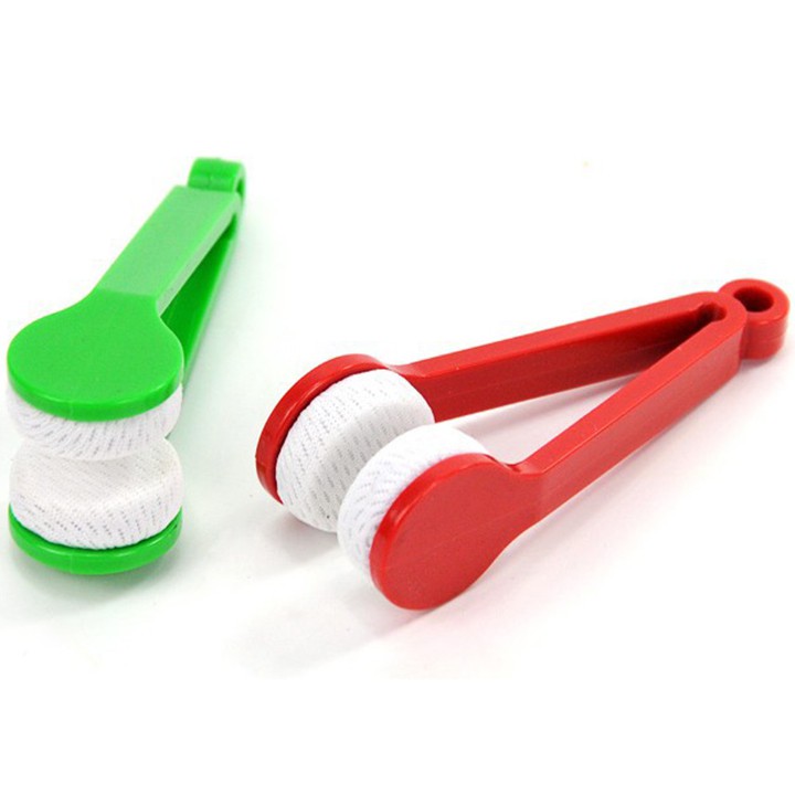 Kẹp lau vệ sinh kính mắt râm cận mini chữ V đa năng siêu sạch thay cho dụng cụ khăn lau kính youngcityshop 30.000
