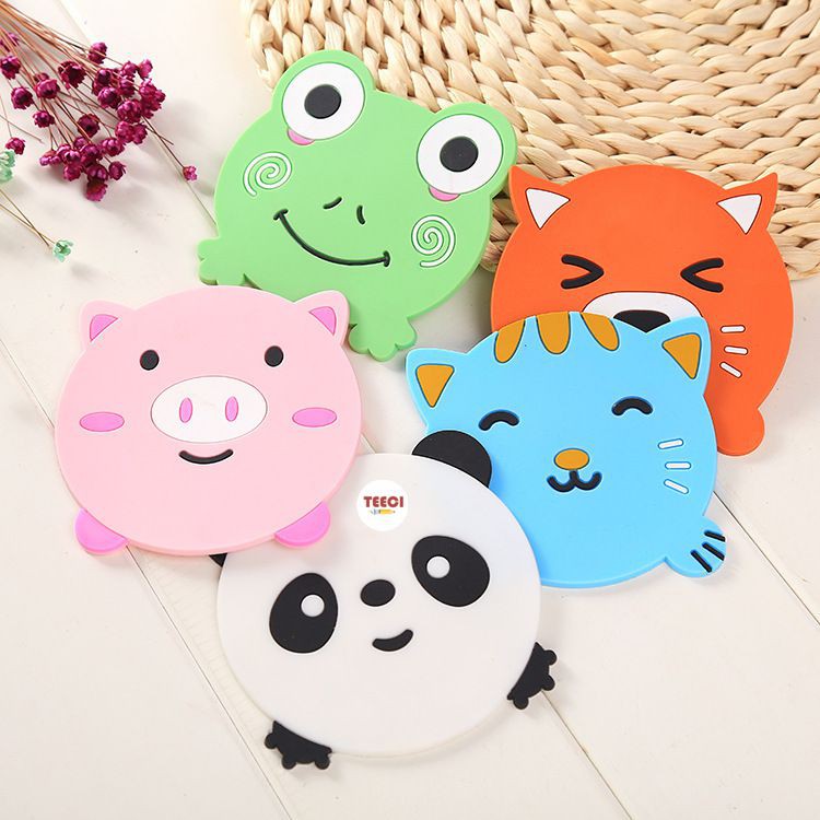 Miếng Lót Cốc Hình Thú Cưng Siêu Cute T082