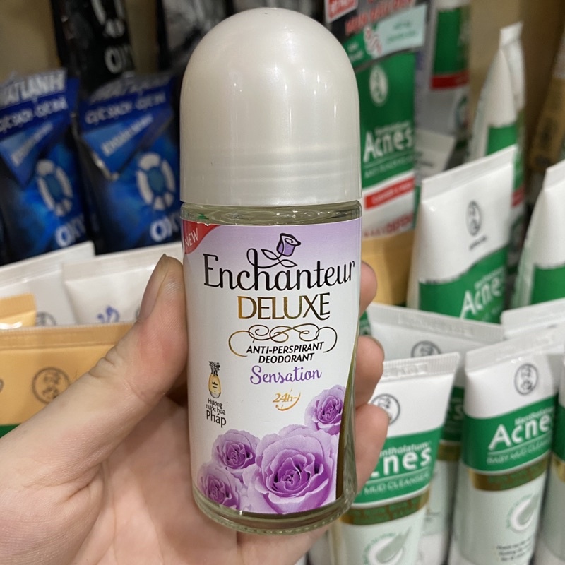 Lăn khử mùi Enchanteur hương nước hoa Sensation 50ml