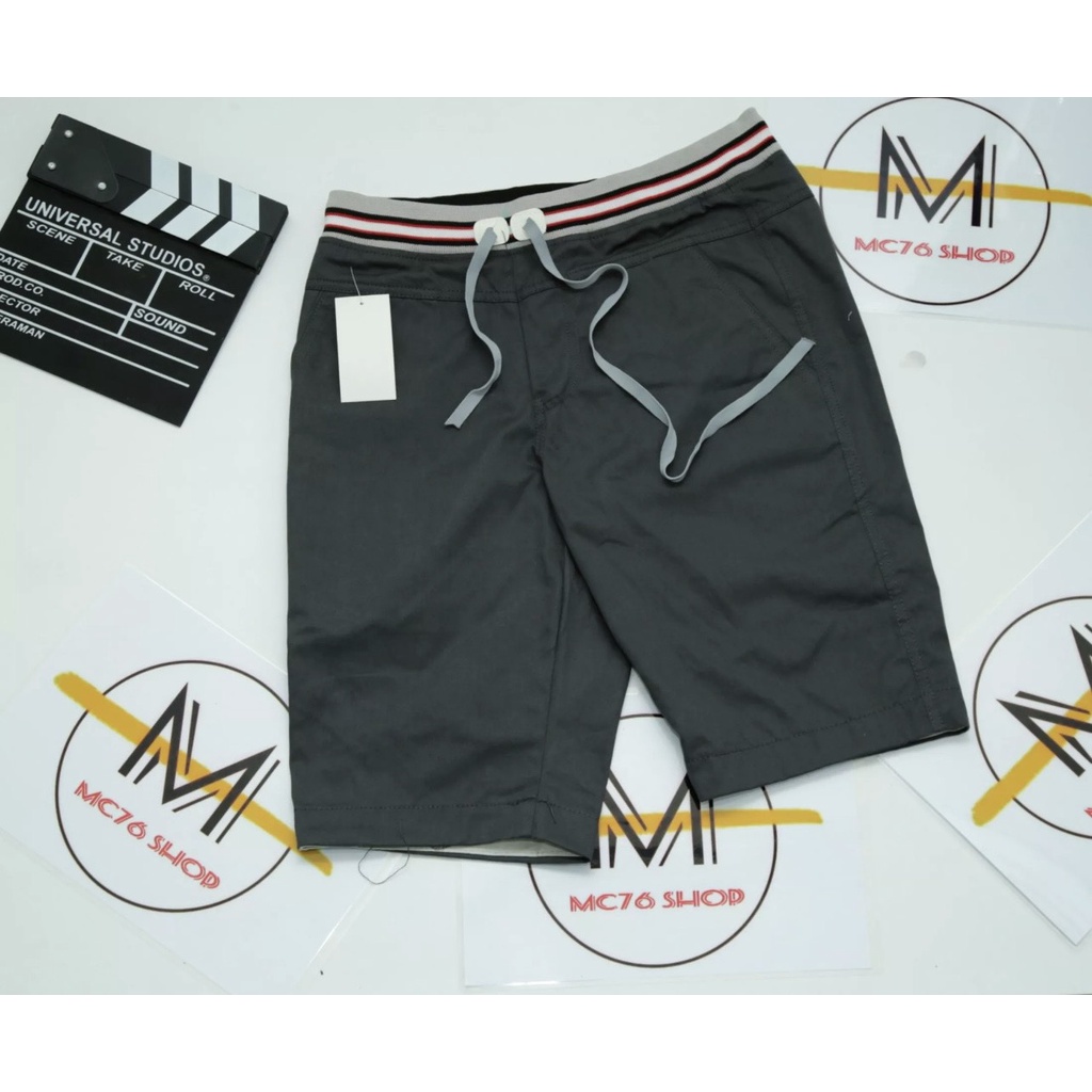 Quần short kaki nam lưng thun MC76,quần đùi nam mặc nhà phong cách hàn quốc
