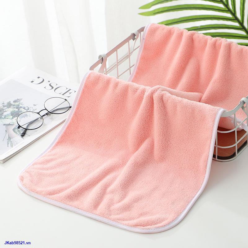 Sports cold towel bath towel Absorb sweat [two packs] Adult towels are more absorbent than pure cotton and are simpler, dry hair, coral fleece towels wholesale and do not shed hair