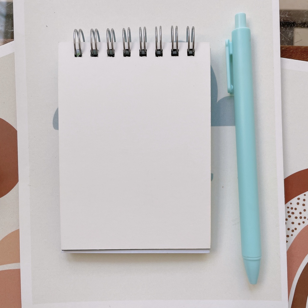 Sổ tay Mini To-do list cỡ A7 mèo Nhật Bản xanh lá_Guden Stationery