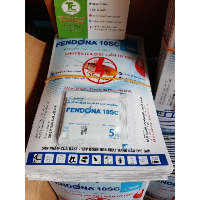 Thuốc diệt kiến ba khoang 5ml Fendona 10SC [chính hãng]