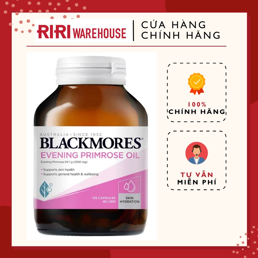 Tinh dầu hoa anh thảo Evening Primrose Oil Blackmores Úc