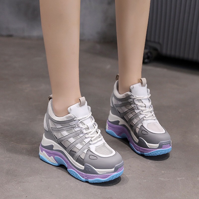 Sneaker nữ đế độn cao 9 CM