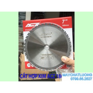 LƯỠI CẮT SẮT HỢP KIM  180MM- ACZ