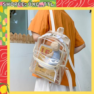 [ORD] BALO ĐỰNG DOLL 20CM - BALO ULZZANG - BALO TRONG SUỐT