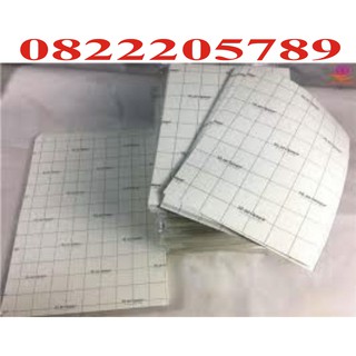 Tập 100 tờ Decal 3G jet in ép chuyển nhiệt lên áo tối màu khổ A3