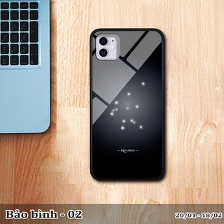 Ốp kính Iphone 11 in cung hoàng đạo