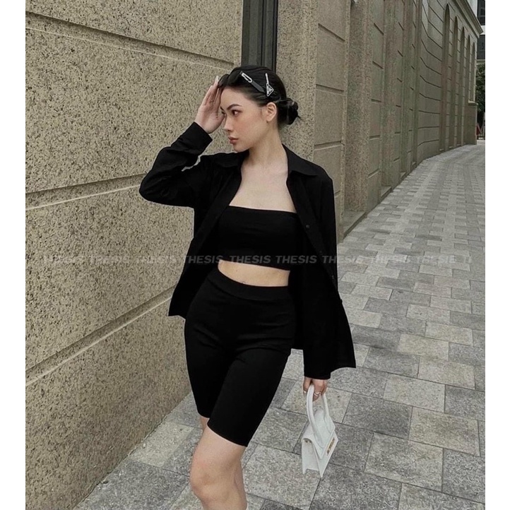 Áo croptop len tăm zara  auth