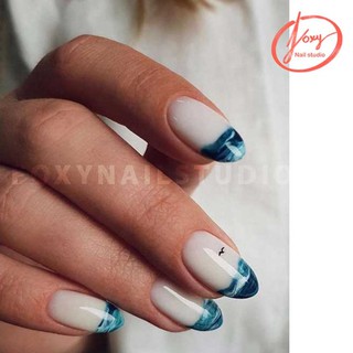 🌈⚡[NAILBOX] Bộ móng giả Cool Ocean siêu tôn tay 🌈⚡- Dùng được nhiều lần.