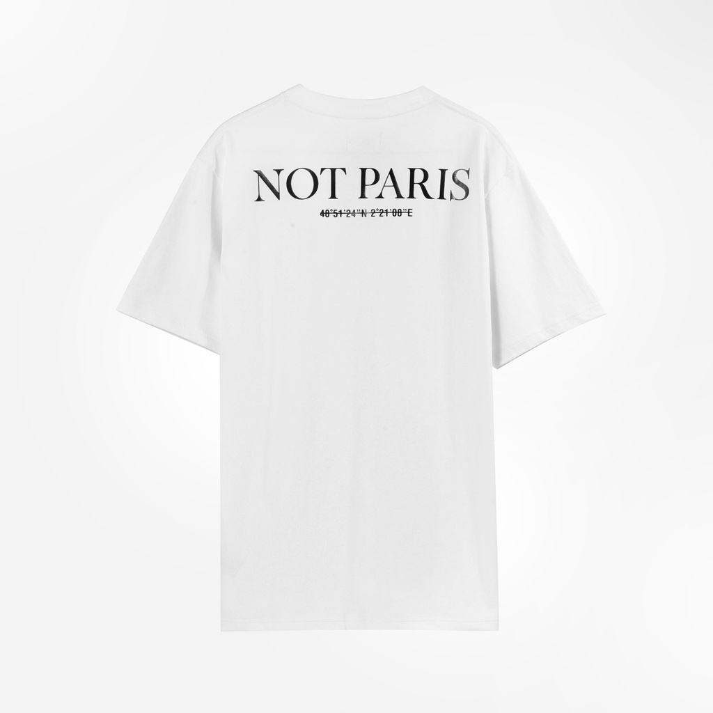 Áo Thun PRIVATE Not Paris - Trắng