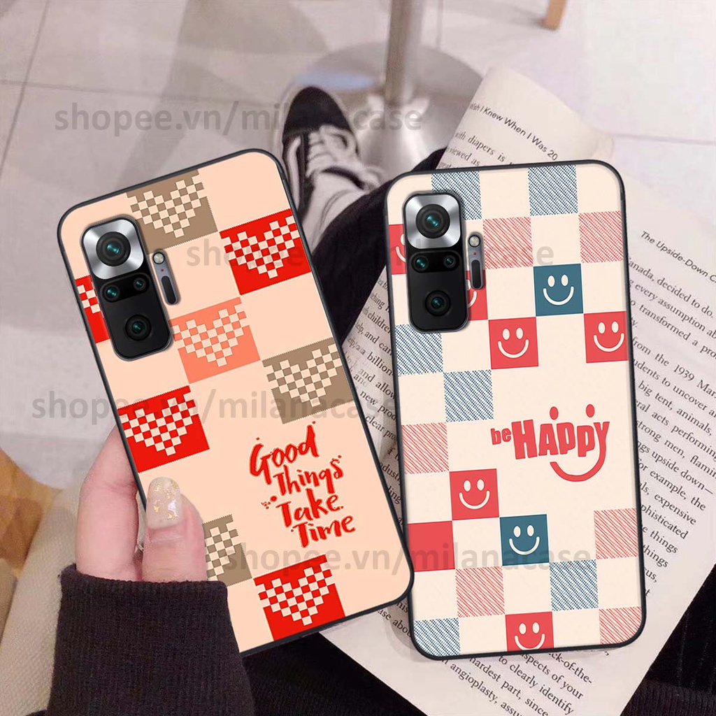 Ốp Xiaomi Redmi Note 10 / Note 10 Pro caro họa tiết nhiều màu sắc siêu đẹp thời trang cá tính