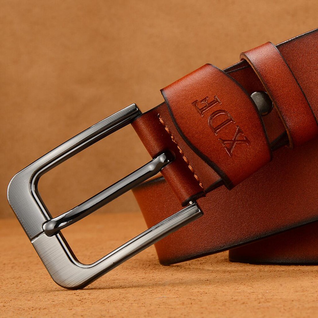 Thắt Lưng Nam, Da Thật