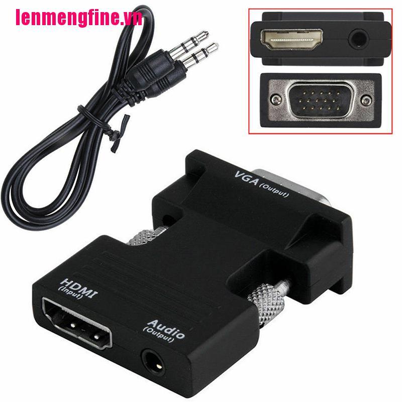 Bộ Chuyển Đổi Hdmi Sang Vga Hdmi 1080p