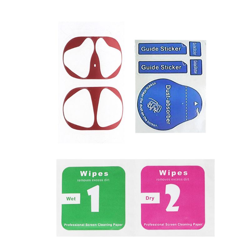 Miếng Dán Bảo Vệ Hộp Sạc Tai Nghe Chống Bụi Bằng Kim Loại