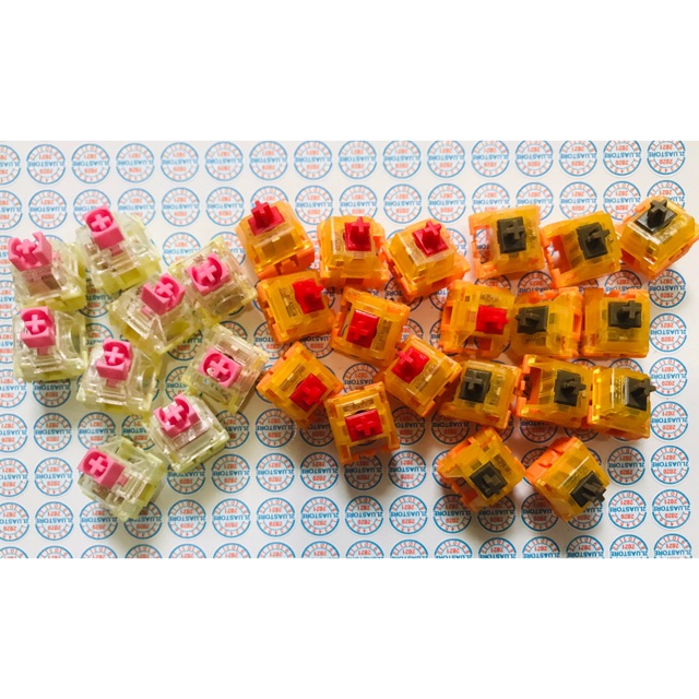 Switch TTC Gold/Silent V2 V3 cho bàn phím cơ (Tactile & Linear)