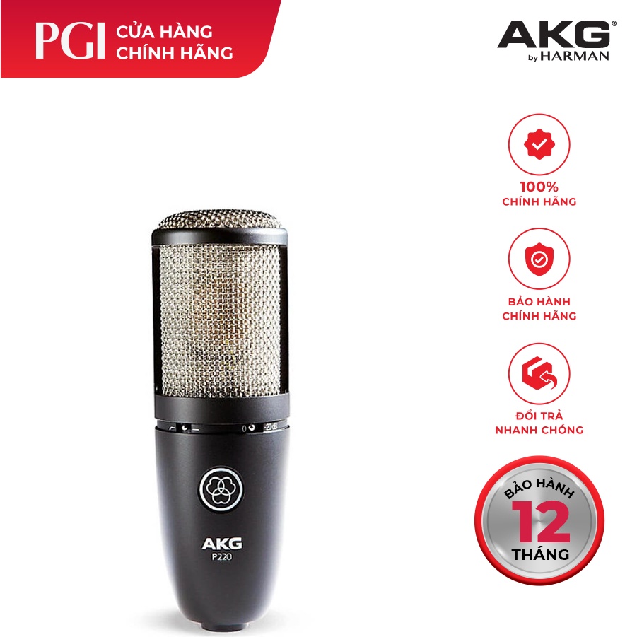 Micro thu âm condenser AKG P220
