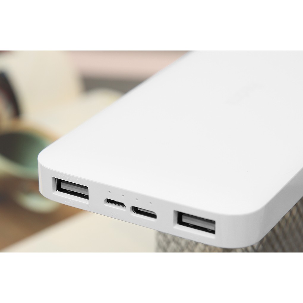 Pin sạc dự phòng 10.000mAh Redmi SGH001 [TRẮNG] Input Micro USB + Type C (VXN4286GL) - Chính hãng