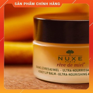 Dưỡng môi hũ Nuxe de miel - ROSIE SKIN