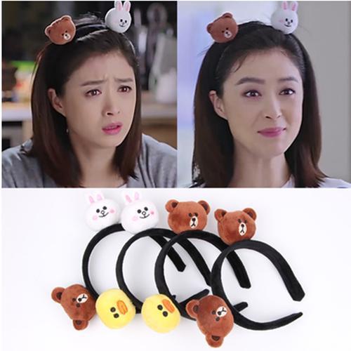 Băng đô cài tóc hình tai thỏ dễ thương