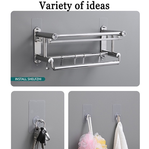 FEELING  Keo Dán Tường Móc Treo Vít, Móc Không Dục Lỗ đD Treo, Móc Treo Tường không cần khoan, Móc Treo Khung Tranh Vô Giá, Dụng Cụ Lưu Trữ Phòng Tắm Trong Nhà Bếp