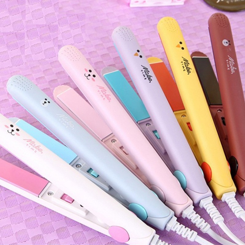 Máy là uốn duỗi làm xoăn mini Make Time cao cấp - MAYUON01