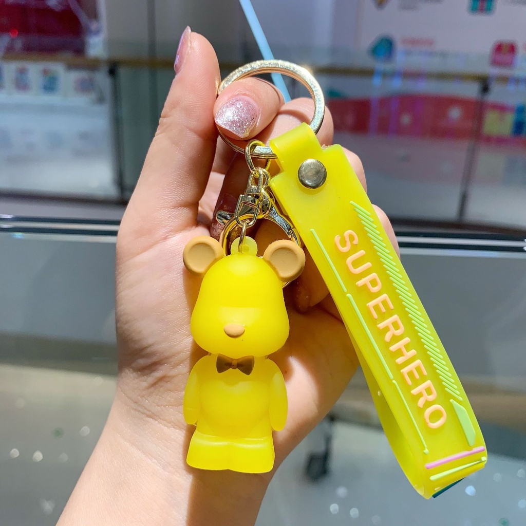Móc Khóa Hoạt Hình Bearbrick Gloomy