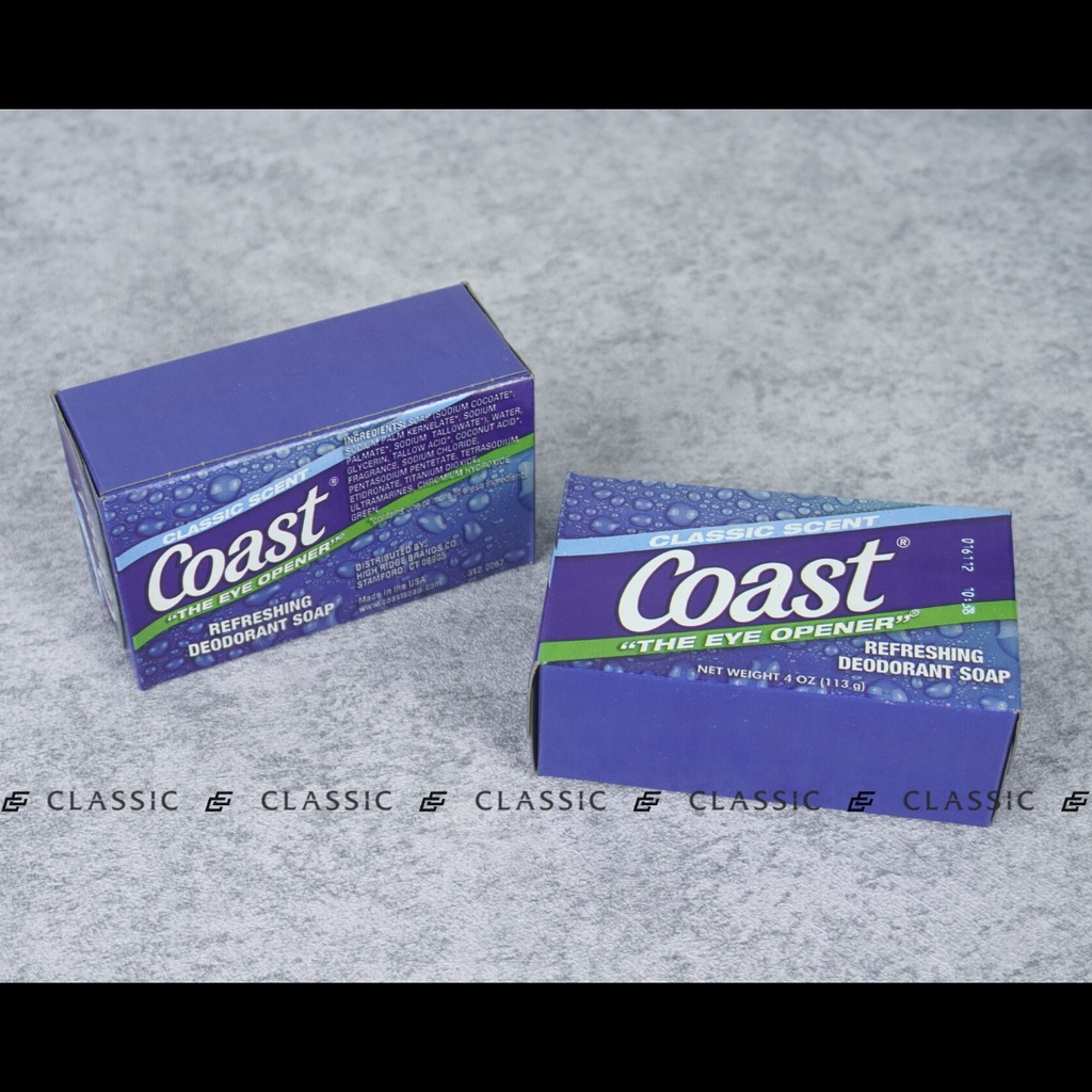 Xà Bông Cục Coast Classic Scent 113g - Hàng Nhập Khẩu USA