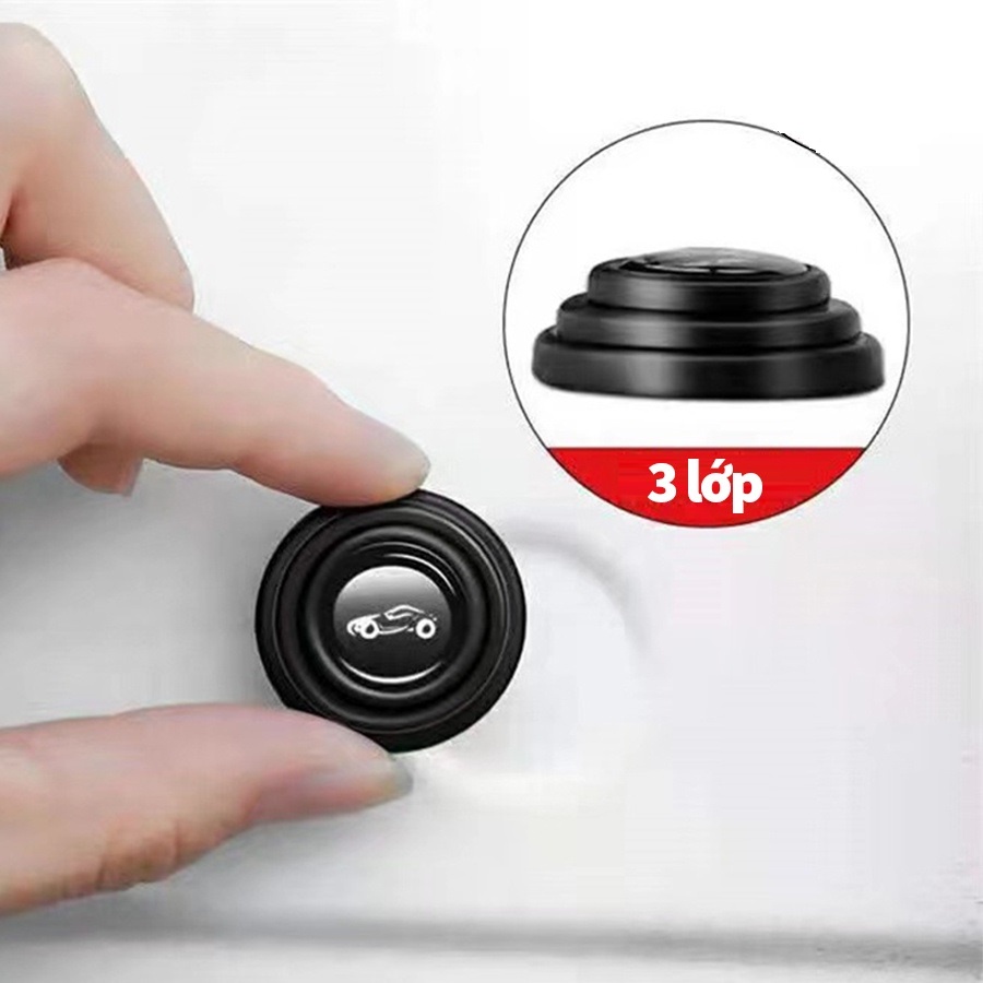 Nút giảm chấn bảo vệ cửa ô tô, nút cao su chống sốc giảm lực đóng cửa ô tô, chống va đập, chống ồn cho xe hơi - Kcar