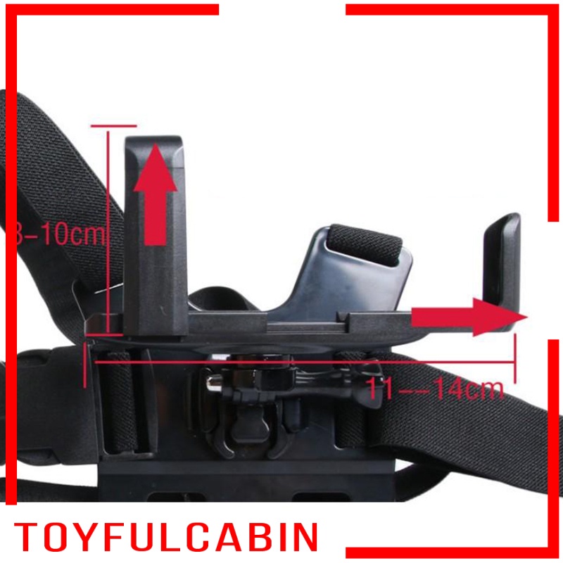 1 Dây Đai Đeo Ngực Gắn Điện Thoại Thông Minh / Máy Ảnh / DV