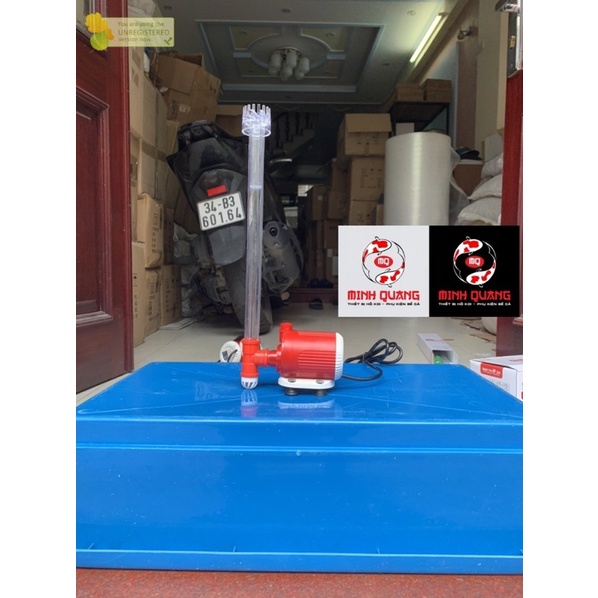Combo máy bơm Baoyu BY + hút mặt hút đáy