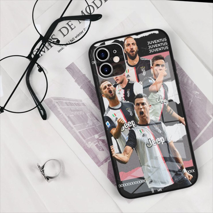 Ốp kính cường lực CR7 C.Ronaldo siêu nhân Duy Nhất cho tất cả các đời Iphone năm 2021 OK-FOO20010292