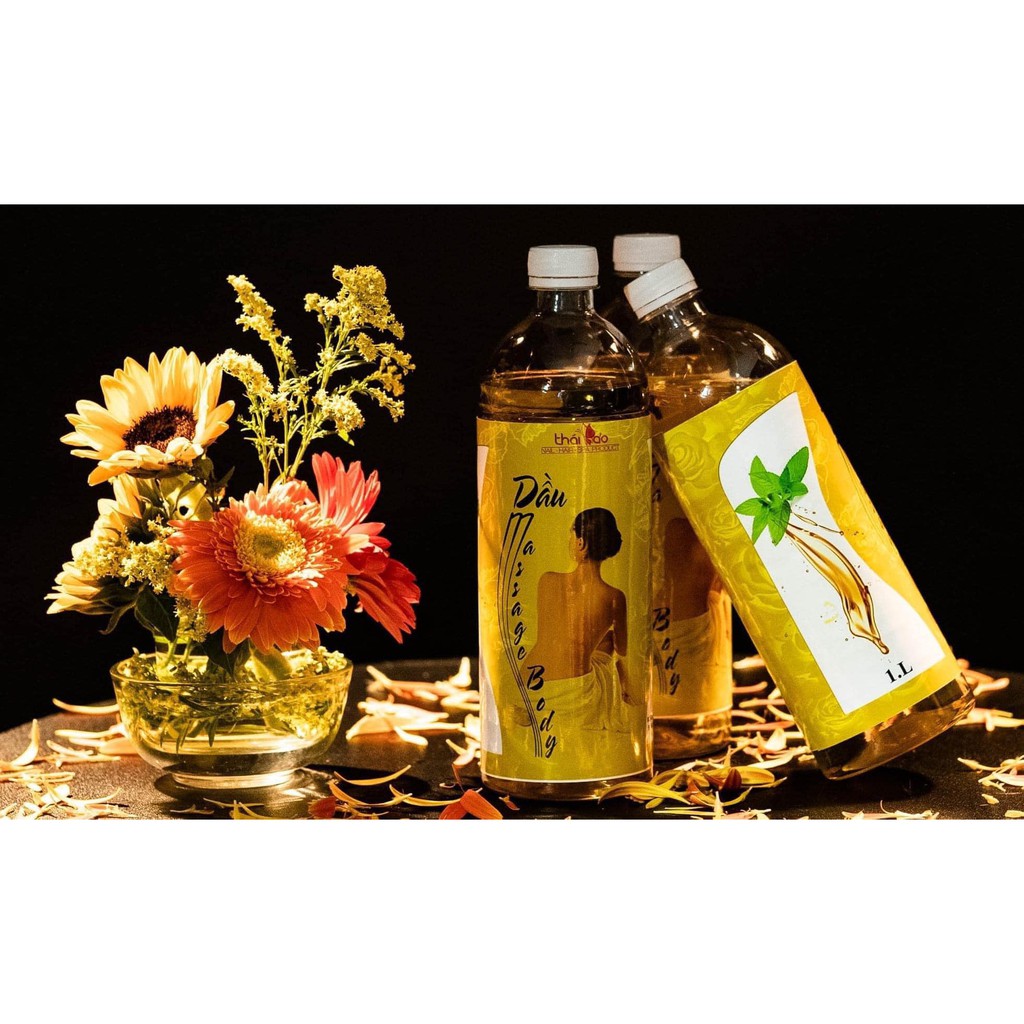 Dầu Massage Body Toàn Thân - Tinh Dầu Hương Hoa Lài - 1000ml