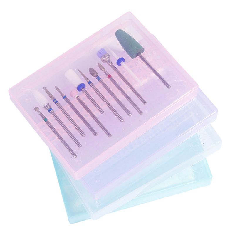 Giá Đỡ Đầu Mũi Khoan Làm Móng 14 Lỗ Tiện Lợi